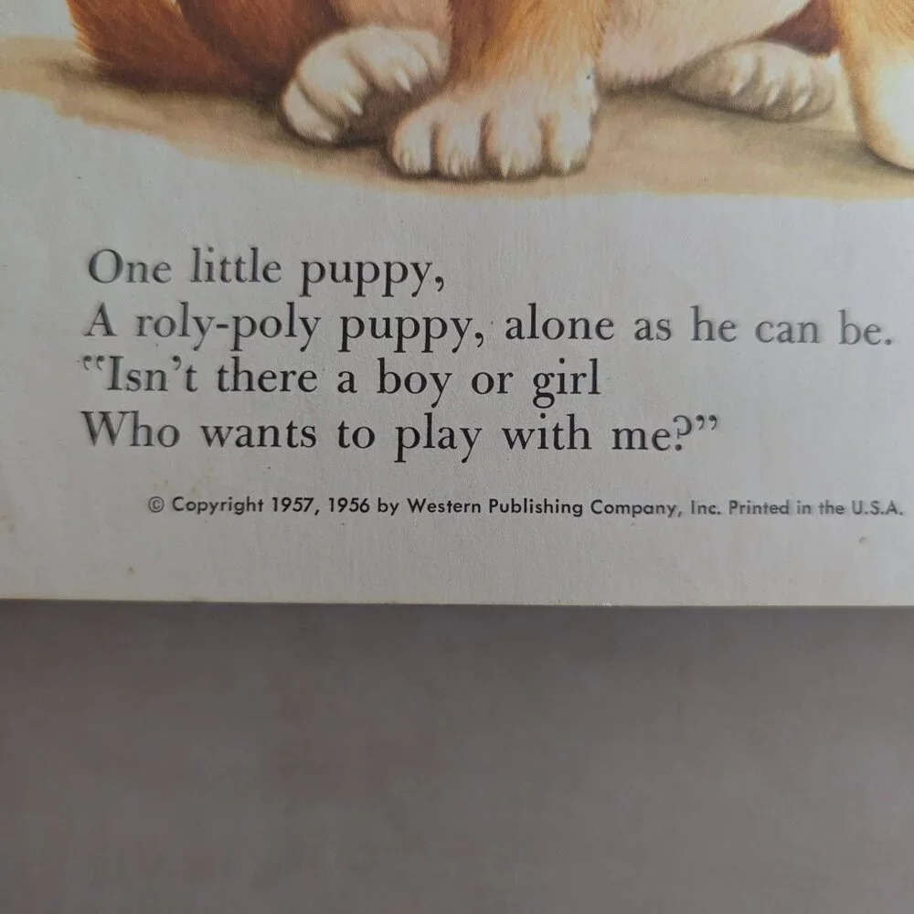 My First Counting Book Little Golden Book by Lilian Moore Hard Cover Book